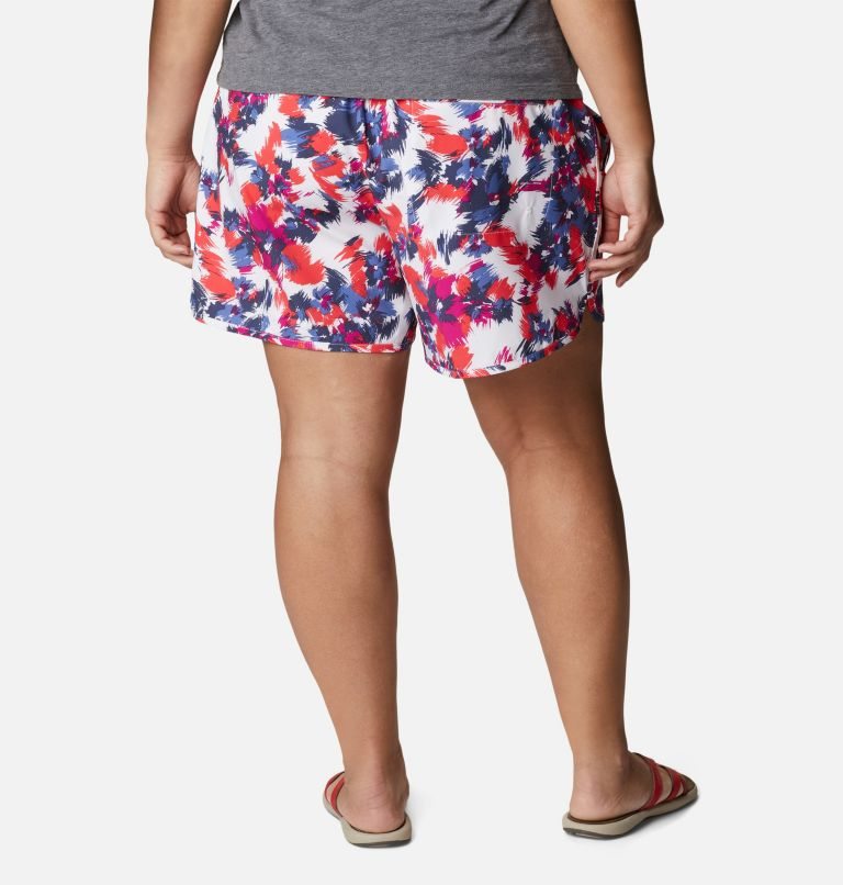 Women's Columbia Pleasant Creek Stretch Shorts Multicolor | Plus Size CA-E1CA5